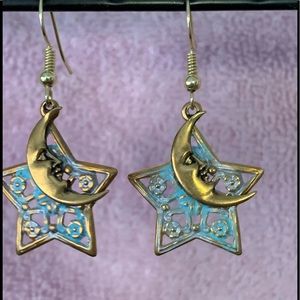 Star & Moon Earrings
